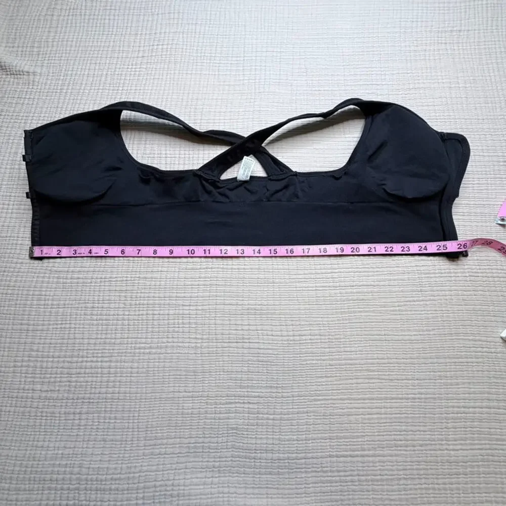 VINA seamless Rhianna Zipper Bra LG black